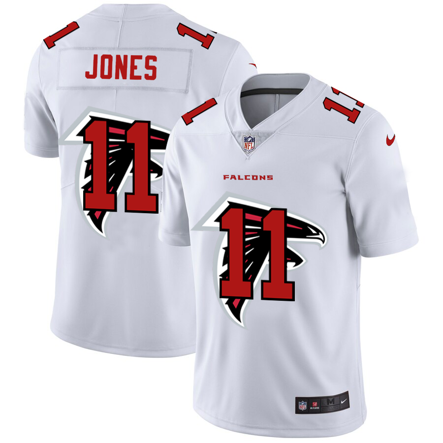 2020 New Men Atlanta Falcons #11 Jones white  Limited NFL Nike jerseys->los angeles rams->NFL Jersey